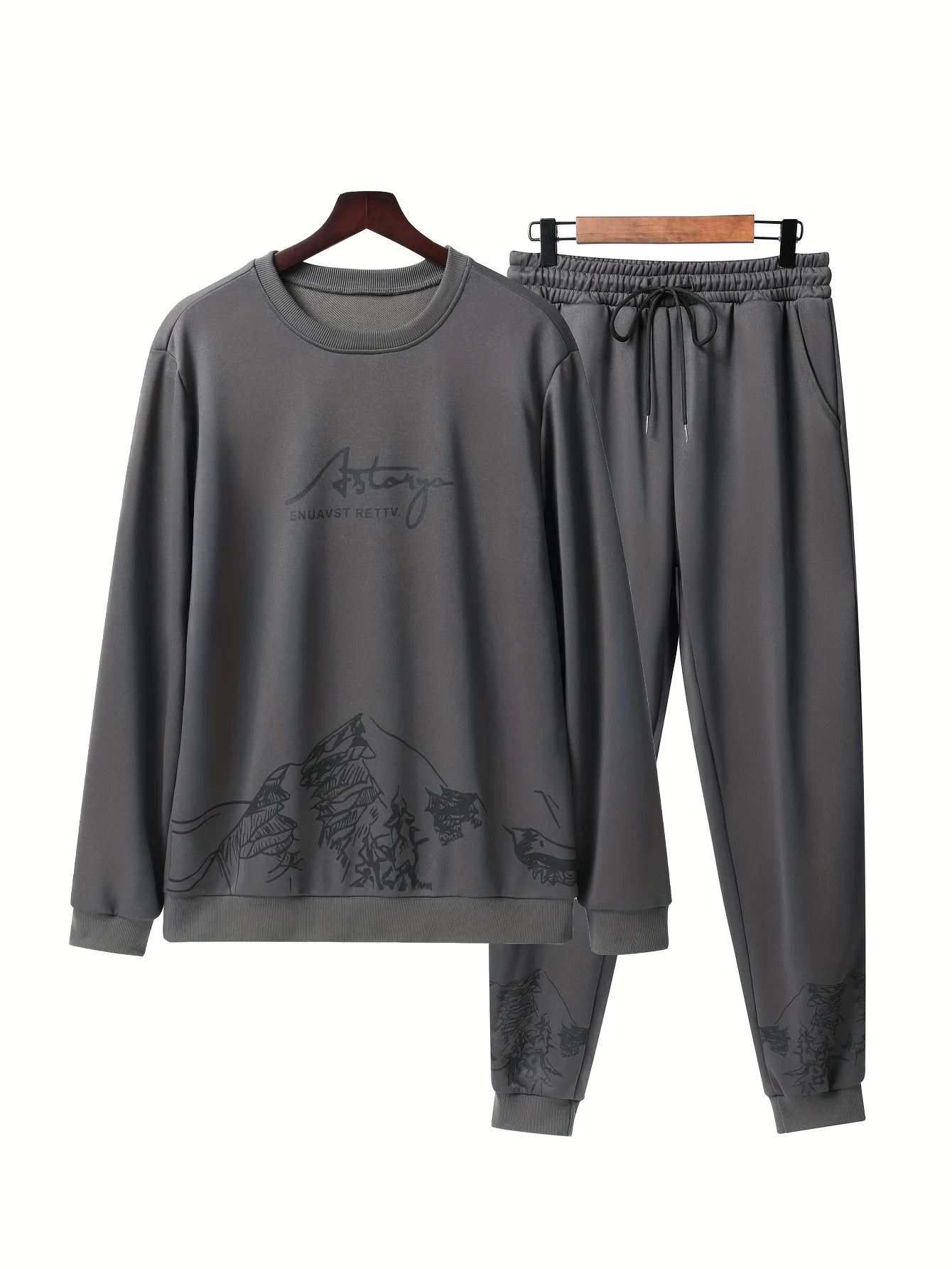 casual men's wear, paired with one set