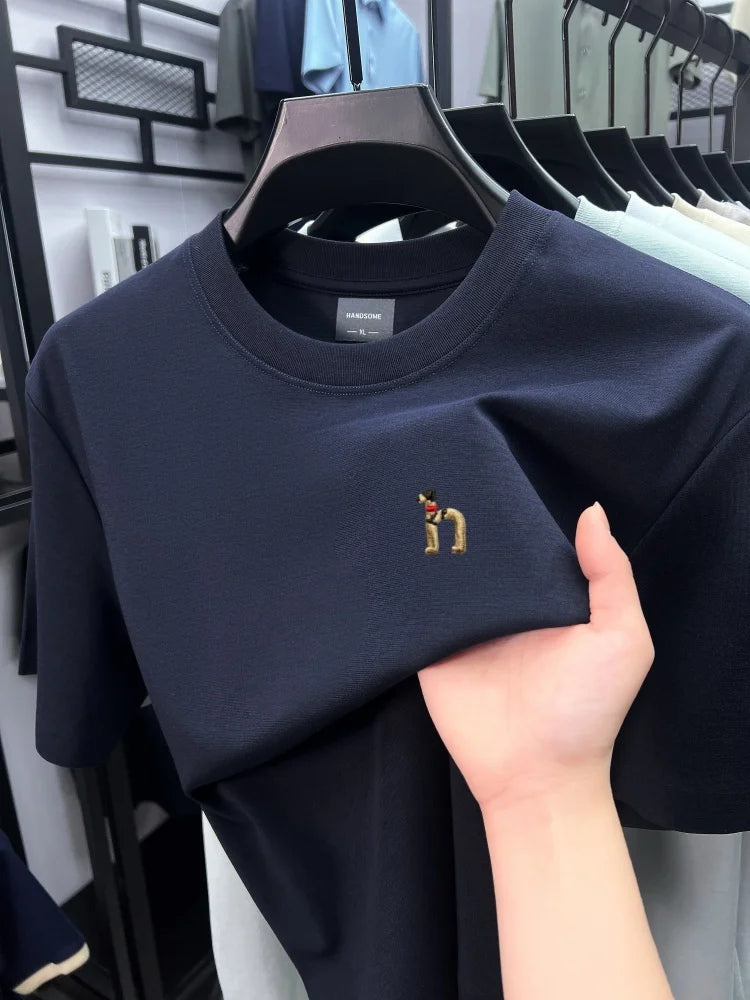 Luxury men's short sleeve T-shirt