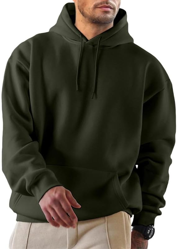 Mens Hoodies Casual Cotton Hooded