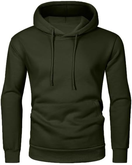 Mens Hoodies Casual Cotton Hooded