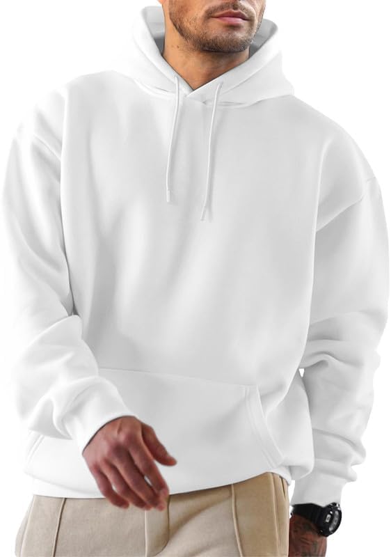 Mens Hoodies Casual Cotton Hooded