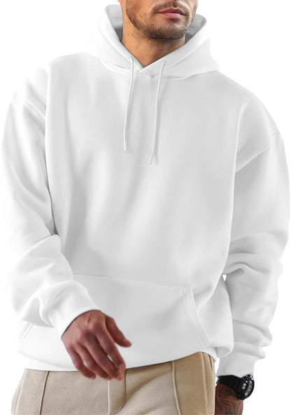 Mens Hoodies Casual Cotton Hooded