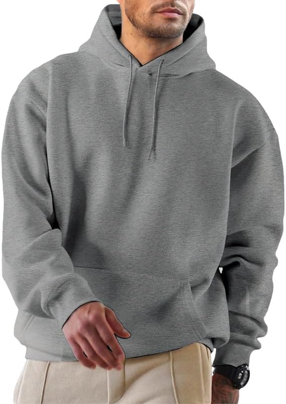 Mens Hoodies Casual Cotton Hooded