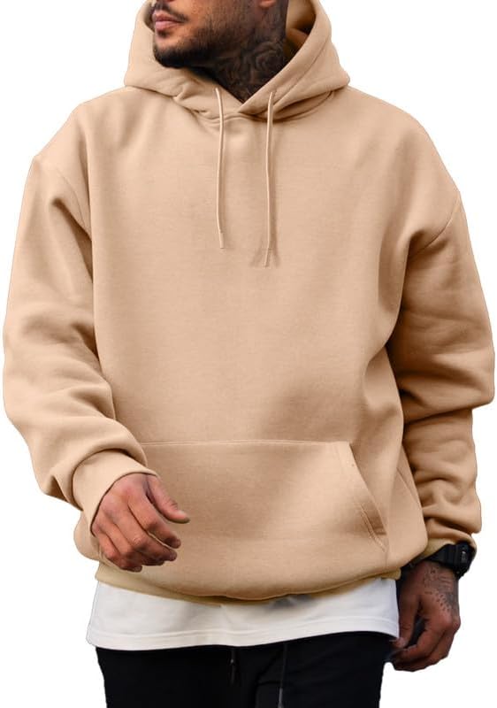 Mens Hoodies Casual Cotton Hooded