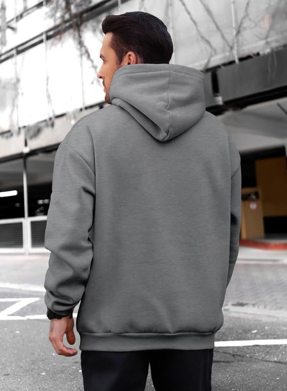 Mens Hoodies Casual Cotton Hooded
