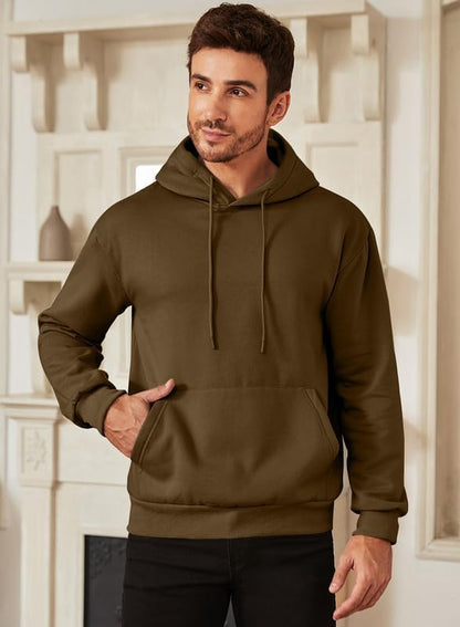 Mens Hoodies Casual Cotton Hooded