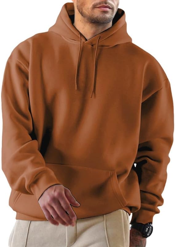 Mens Hoodies Casual Cotton Hooded