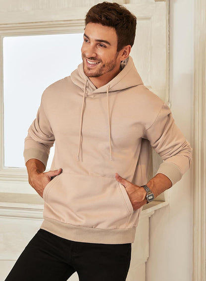 Mens Hoodies Casual Cotton Hooded