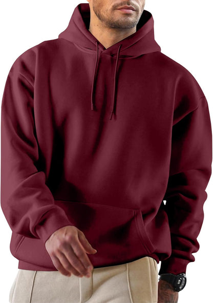 Mens Hoodies Casual Cotton Hooded