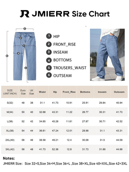 Men's Jeans Baggy Wide Leg Jeans