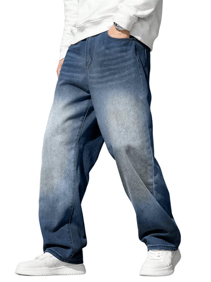 Men's Jeans Baggy Wide Leg Jeans
