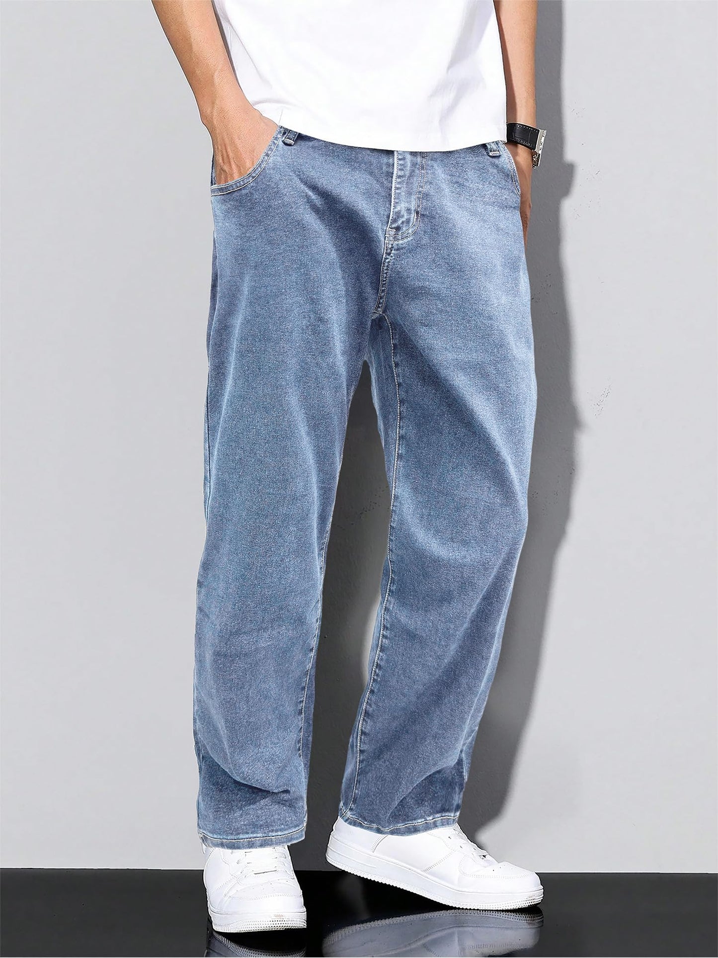 Men's Jeans Baggy Wide Leg Jeans