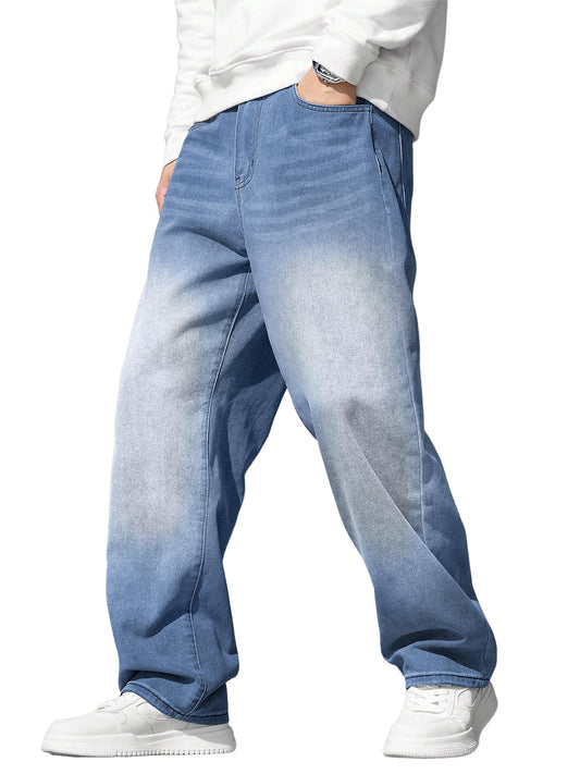 Men's Jeans Baggy Wide Leg Jeans