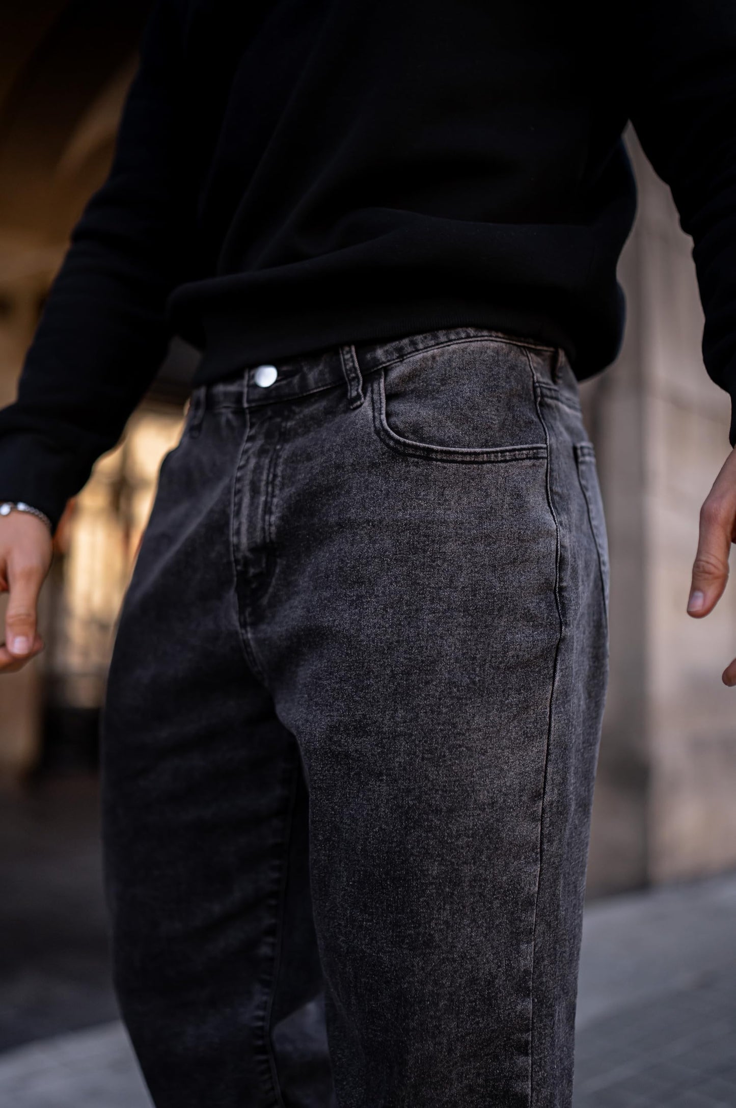 Men's Jeans Baggy Wide Leg Jeans