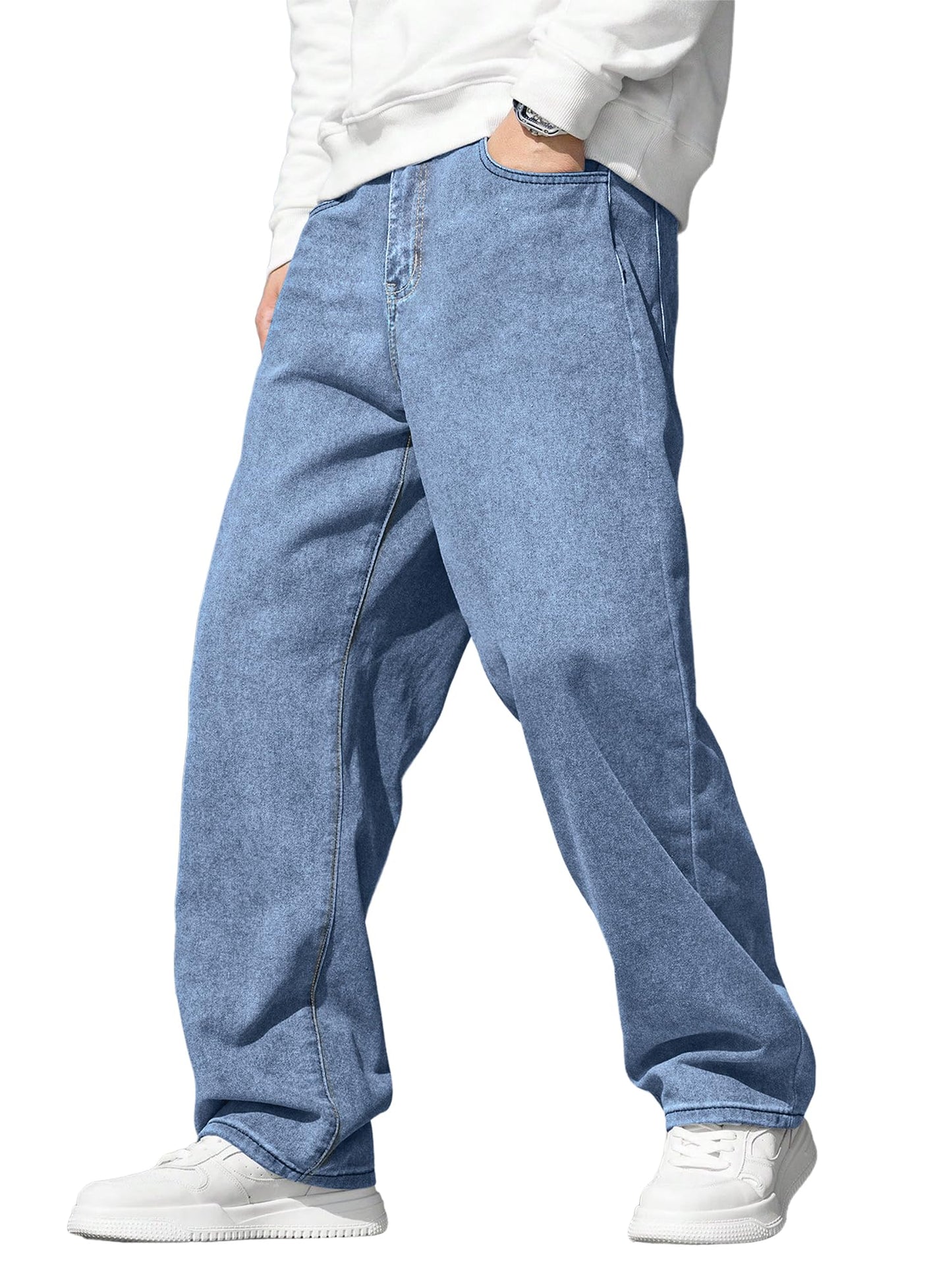 Men's Jeans Baggy Wide Leg Jeans