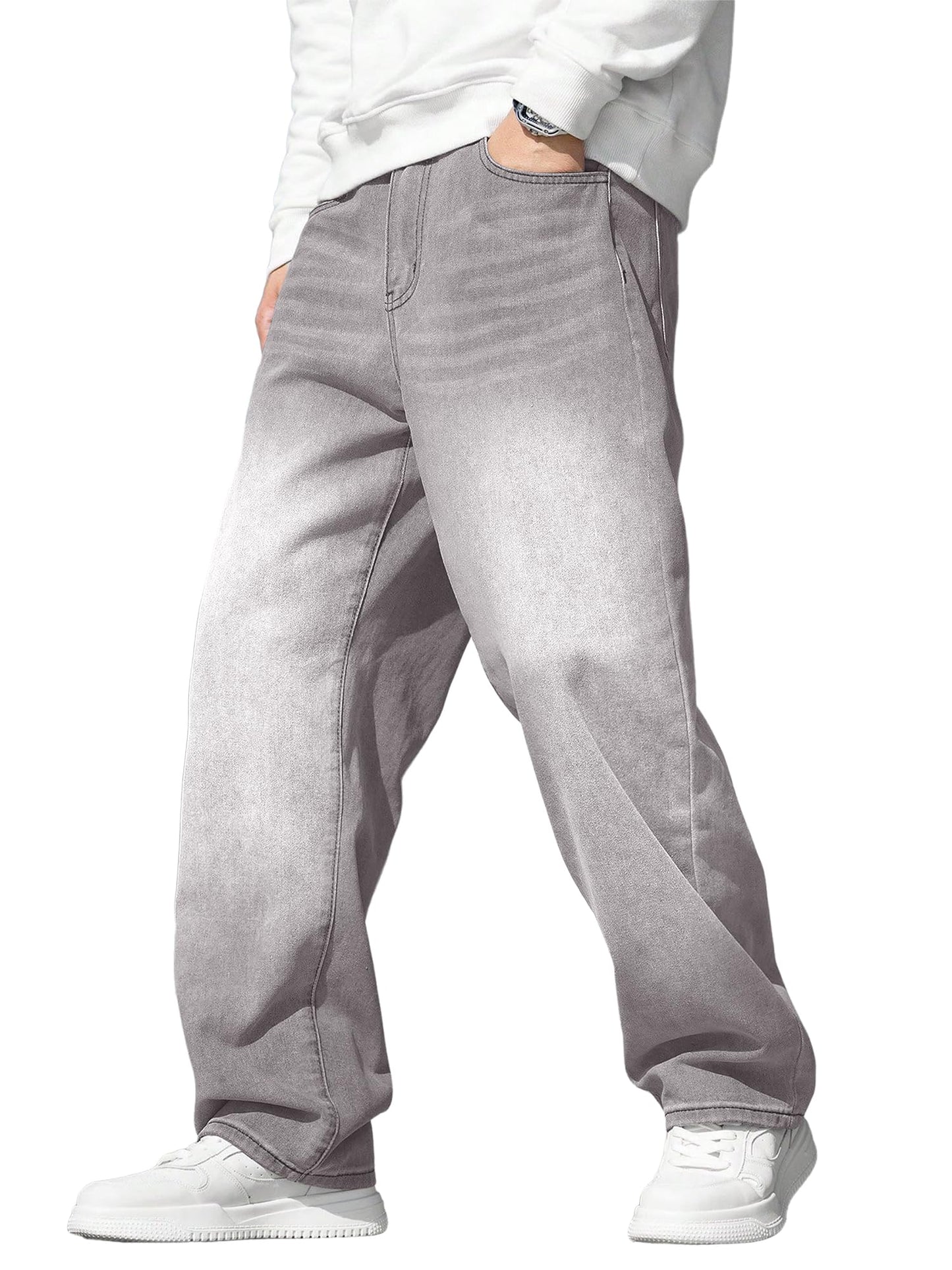 Men's Jeans Baggy Wide Leg Jeans