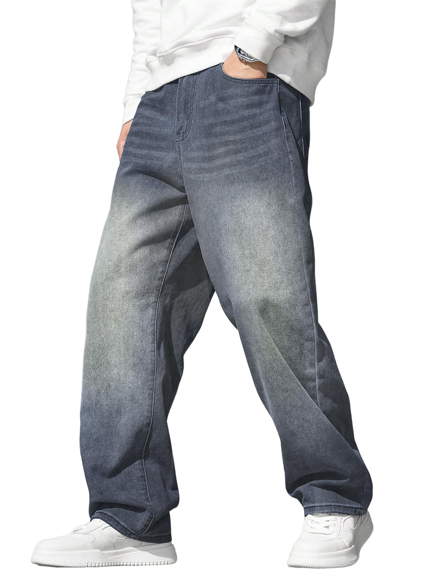 Men's Jeans Baggy Wide Leg Jeans