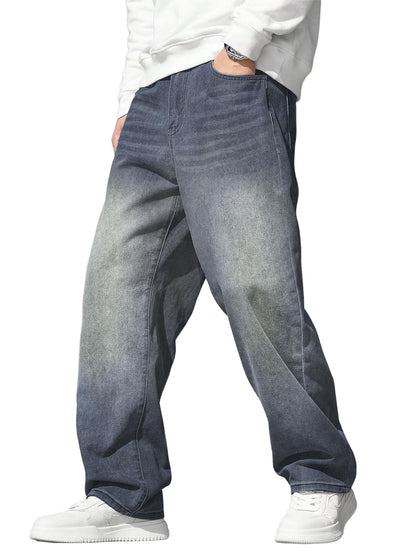 Men's Jeans Baggy Wide Leg Jeans