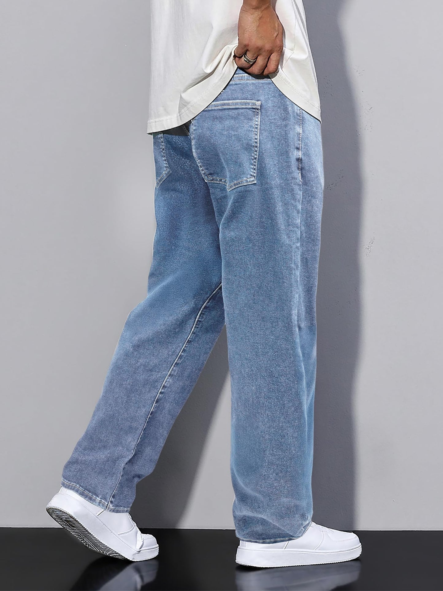 Men's Jeans Baggy Wide Leg Jeans