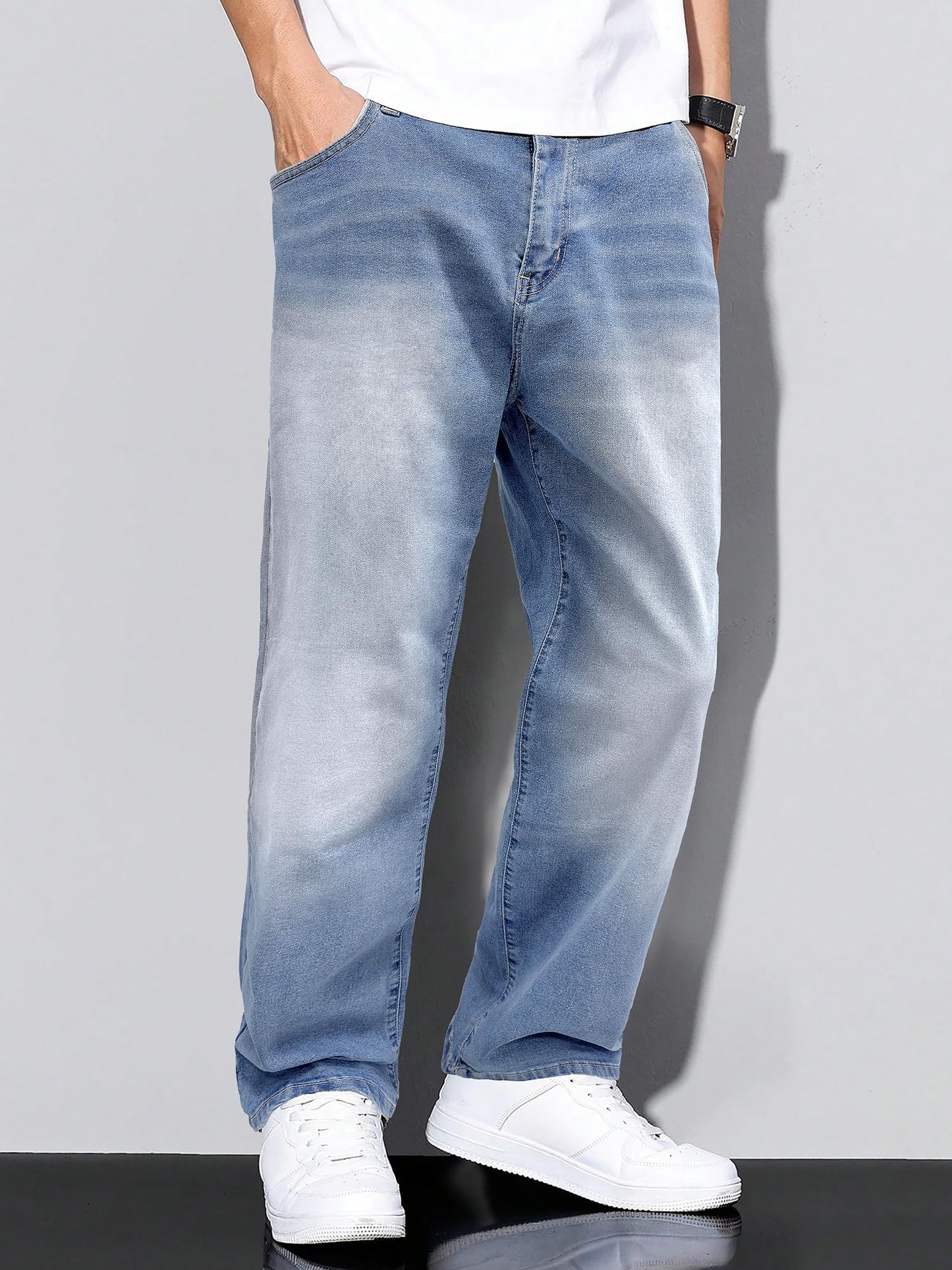 Men's Jeans Baggy Wide Leg Jeans