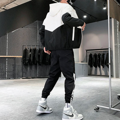 Mens Tracksuit Casual Sportswear Jackets And Pants