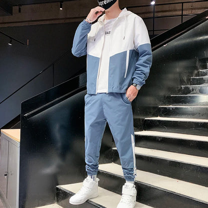 Mens Tracksuit Casual Sportswear Jackets And Pants