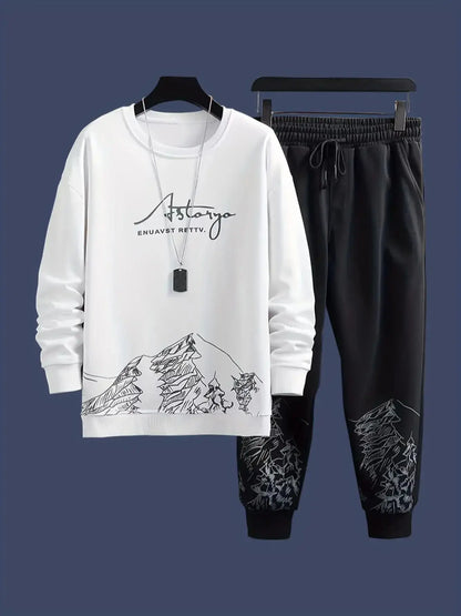 casual men's wear, paired with one set