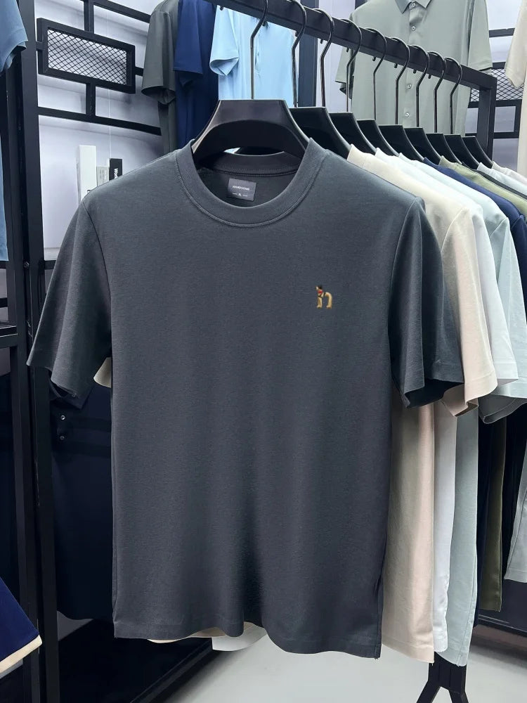 Luxury men's short sleeve T-shirt