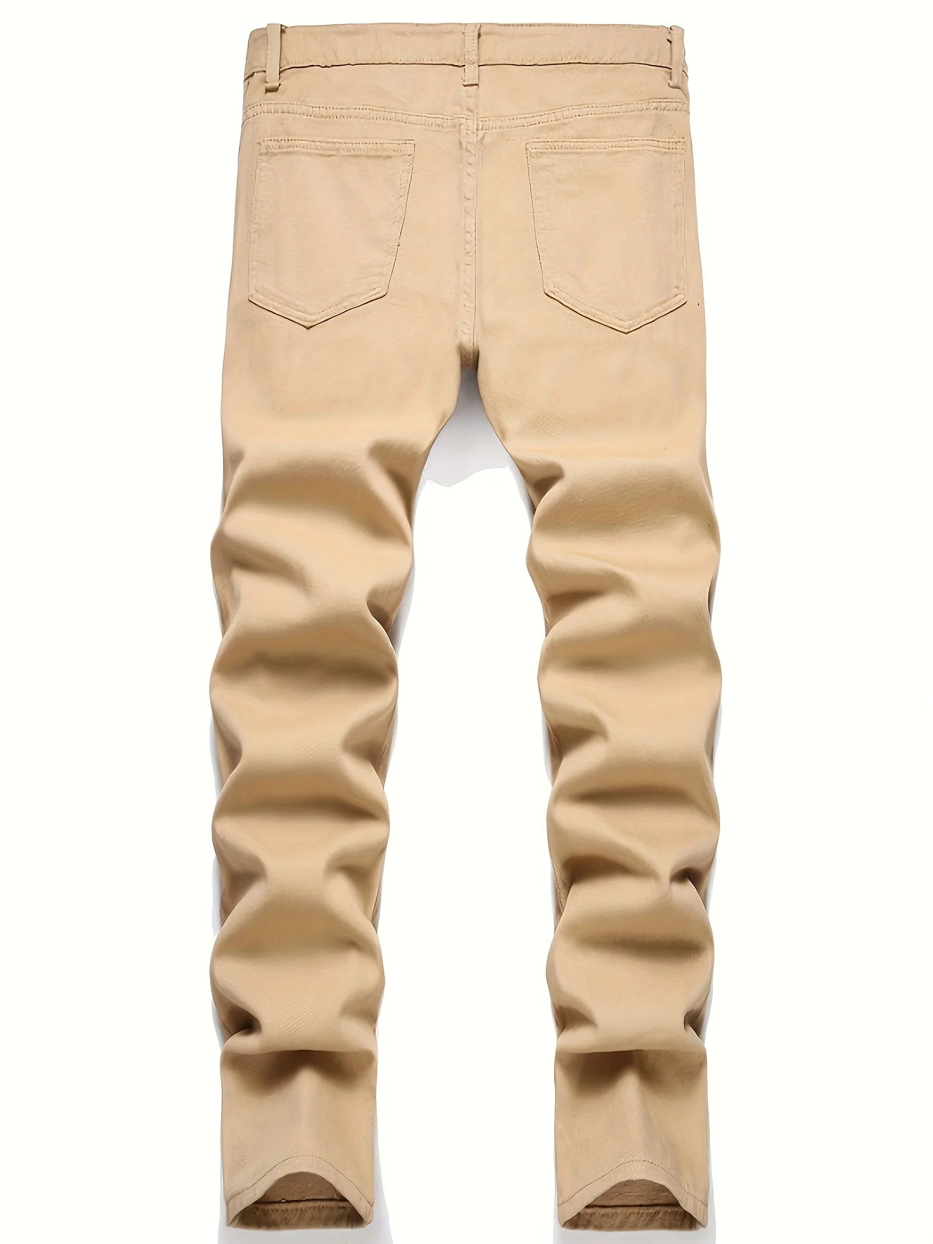 Men's street paint printed jeans