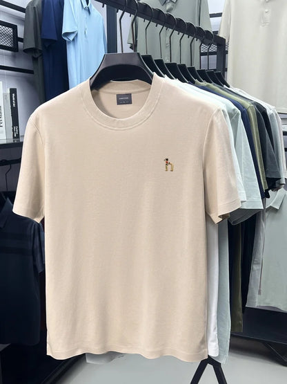 Luxury men's short sleeve T-shirt