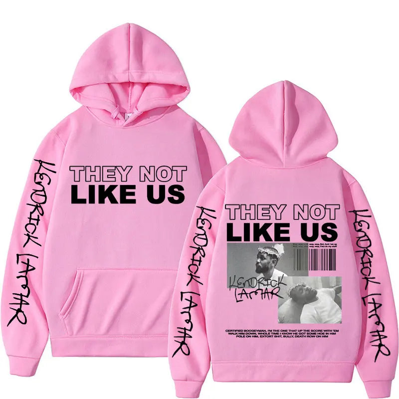 They Not Like Us Album Rapper Kendrick Lamar Hoodies