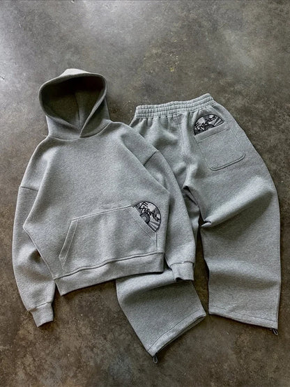 Trendy High Street Retro Casual Streetwear Men's
