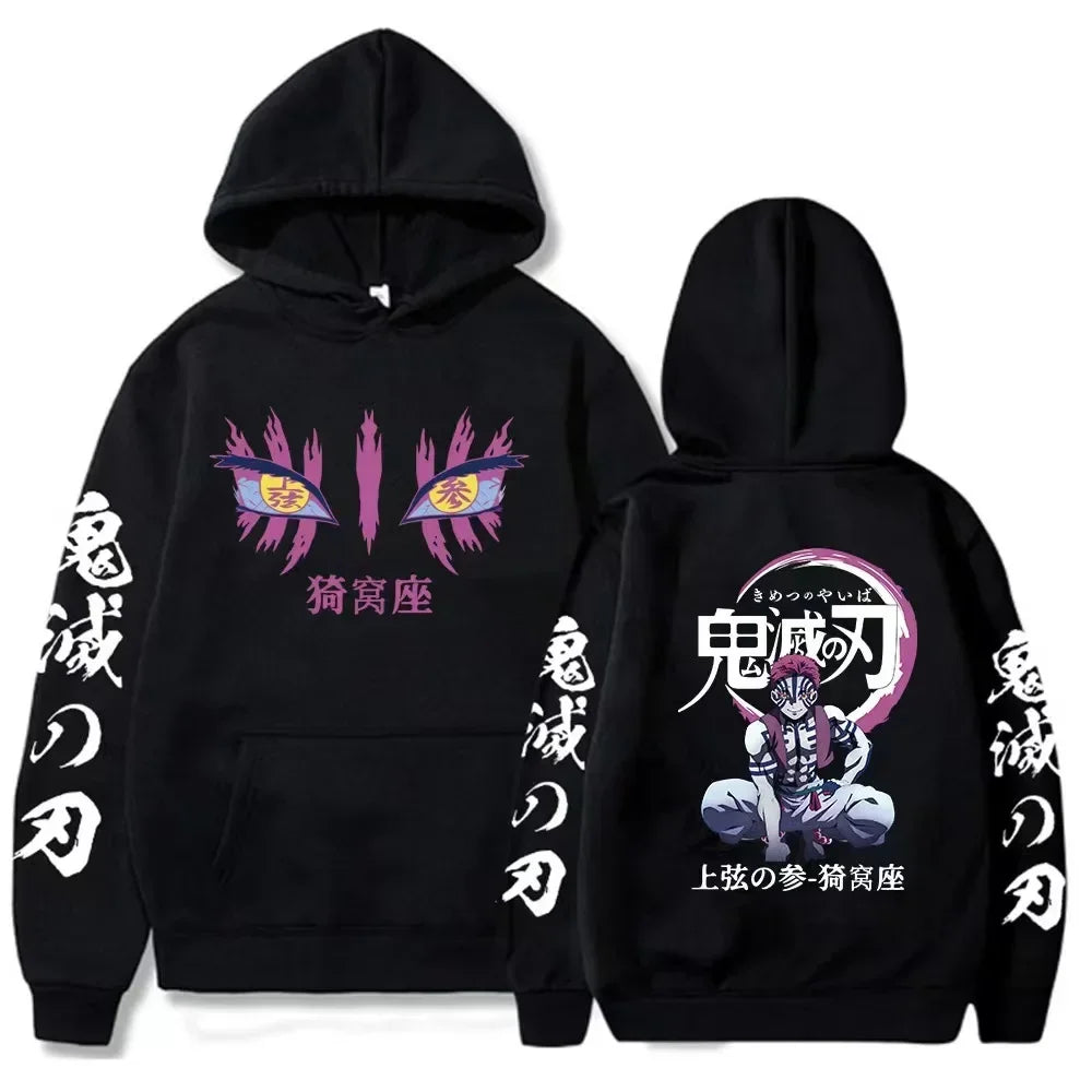 New Demon Slayer Graphic Printed Hoodie Sweatshirt