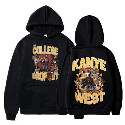 Rapper Kanye West Graduation Printed Hoodies