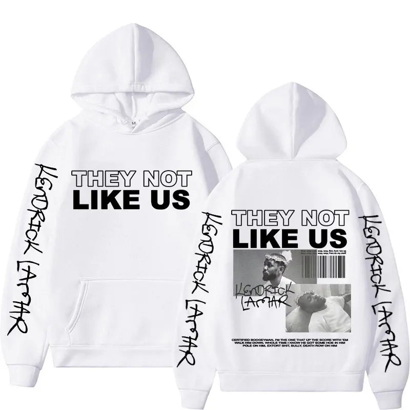 They Not Like Us Album Rapper Kendrick Lamar Hoodies