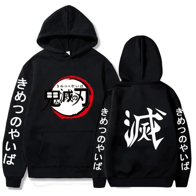 New Demon Slayer Graphic Printed Hoodie Sweatshirt