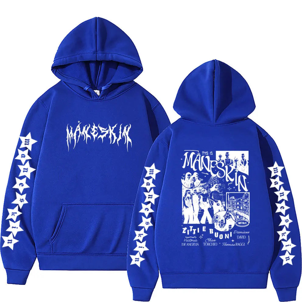 Maneskin Double Sided graphic print