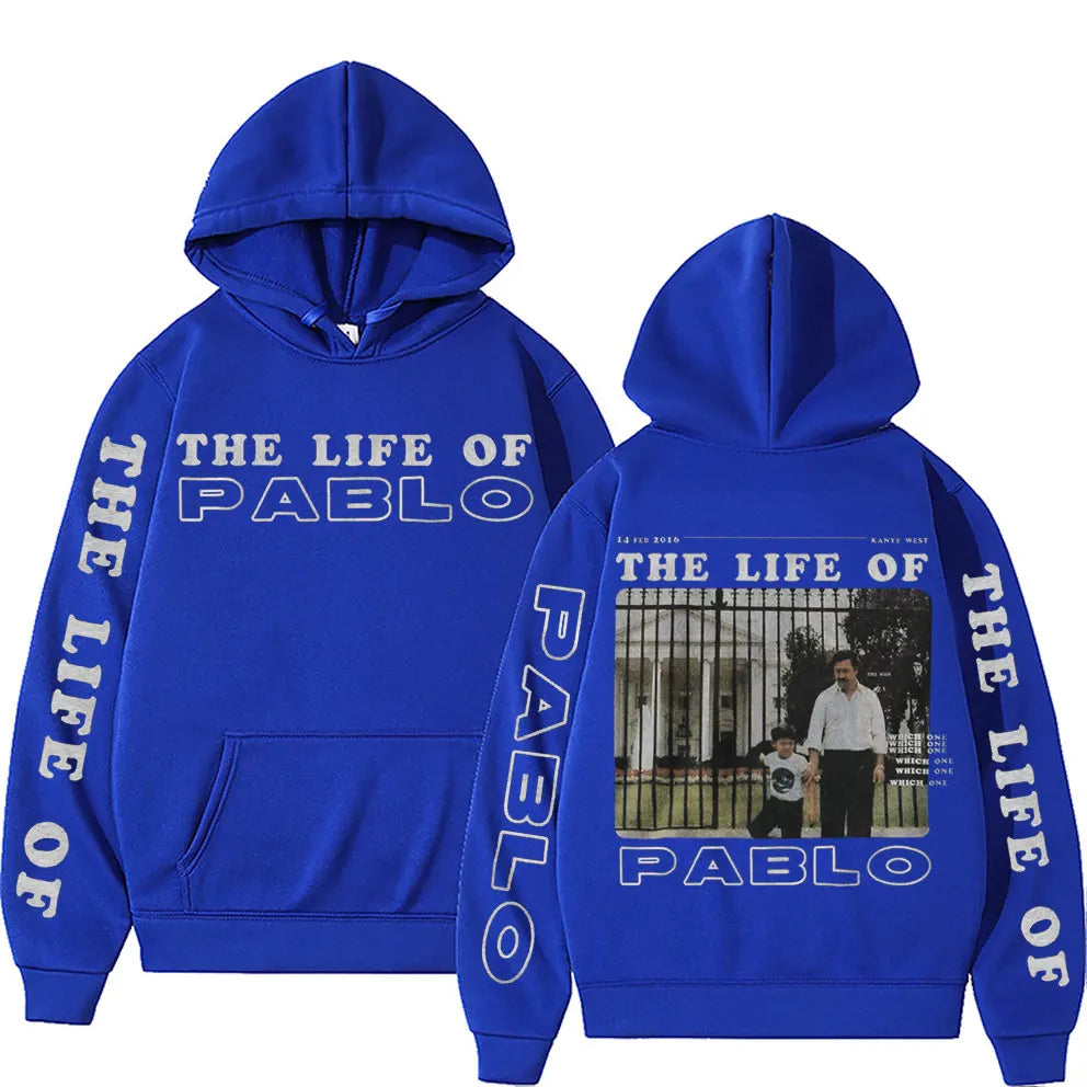 The Life of Pablo Inspired Album Cover Graphic Hoodies