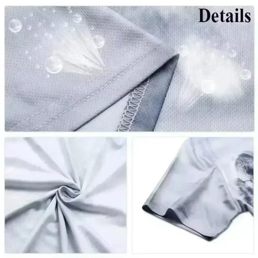 Summer 3D Printed Pattern Men's T-Shirt Outdoor Sports Clothing