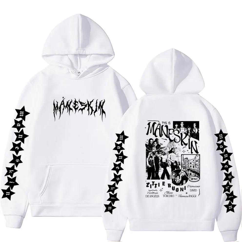 Maneskin Double Sided graphic print