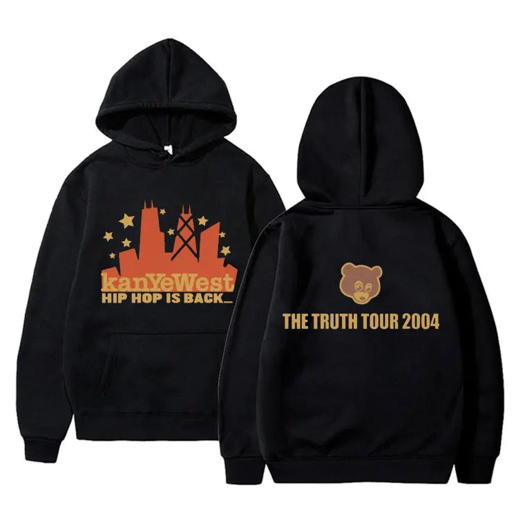 Rapper Kanye West Graduation Printed Hoodies