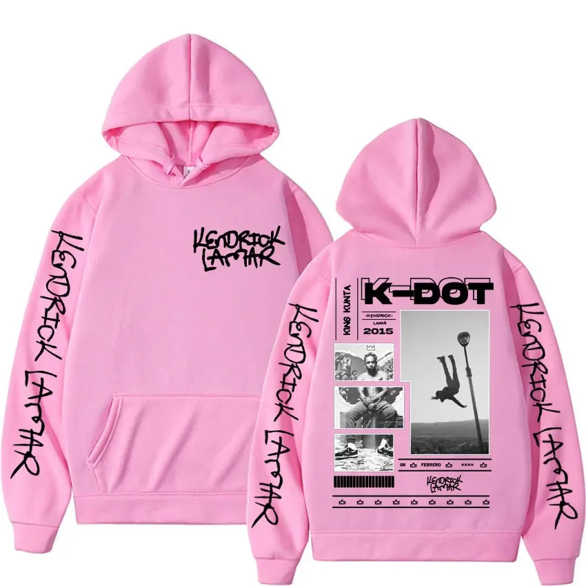 Rapper Kendrick Lamar King Kunta Cover Hoodies