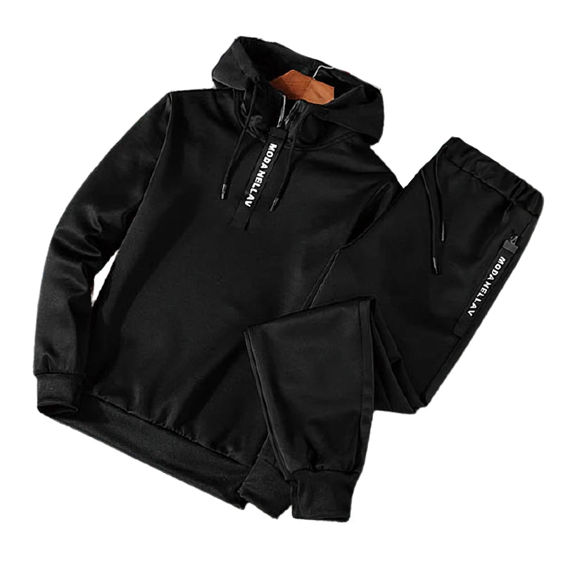 Men's Sweatshirt Set Hoodies+Sweatpants Tracksuit