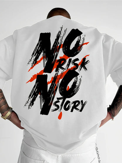 Men's Streetwear Pattern T-shirt