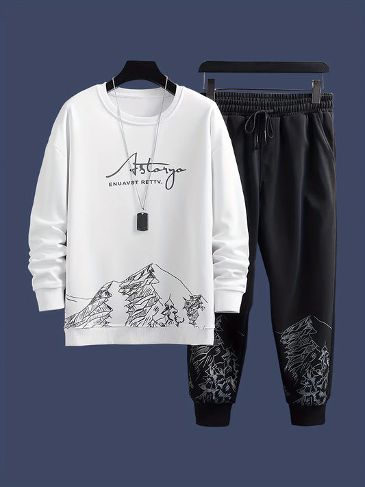 casual men's wear, paired with one set