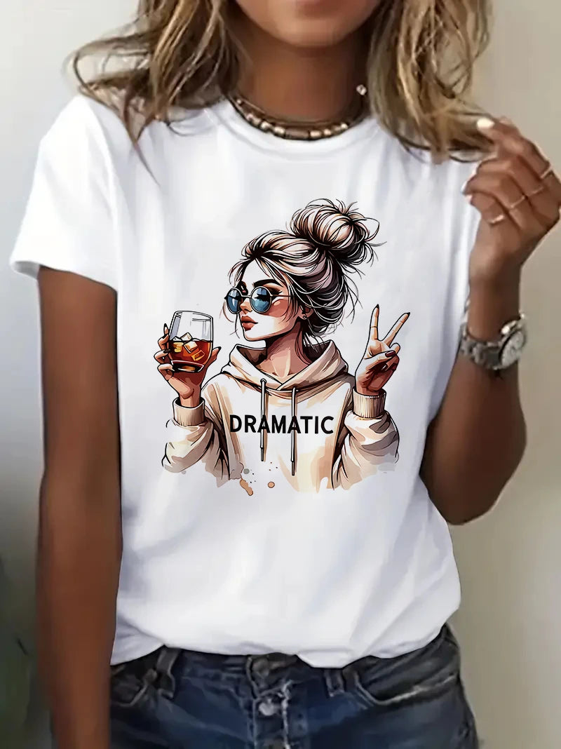 Women'S Casual Graphic T-Shirt
