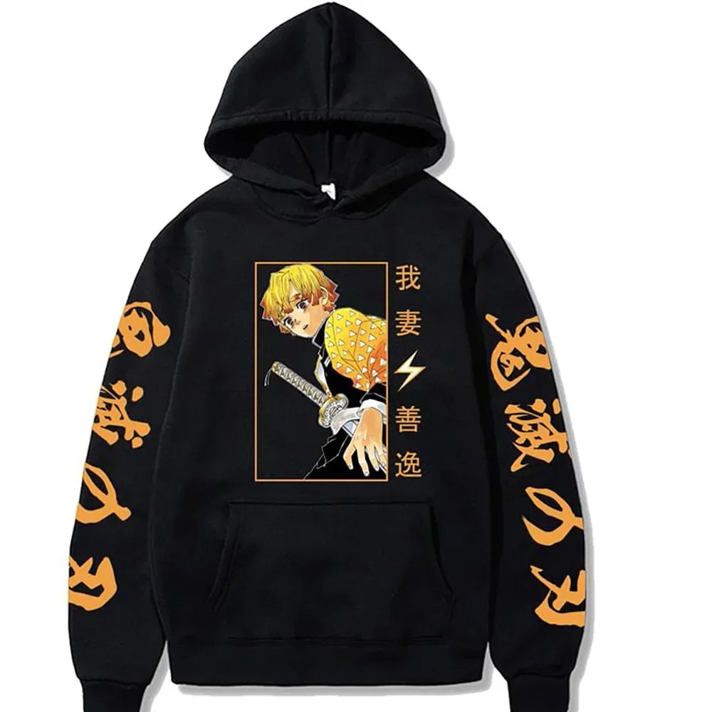 New Demon Slayer Graphic Printed Hoodie Sweatshirt