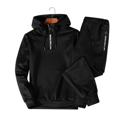 Men's Sweatshirt Set Hoodies+Sweatpants Tracksuit