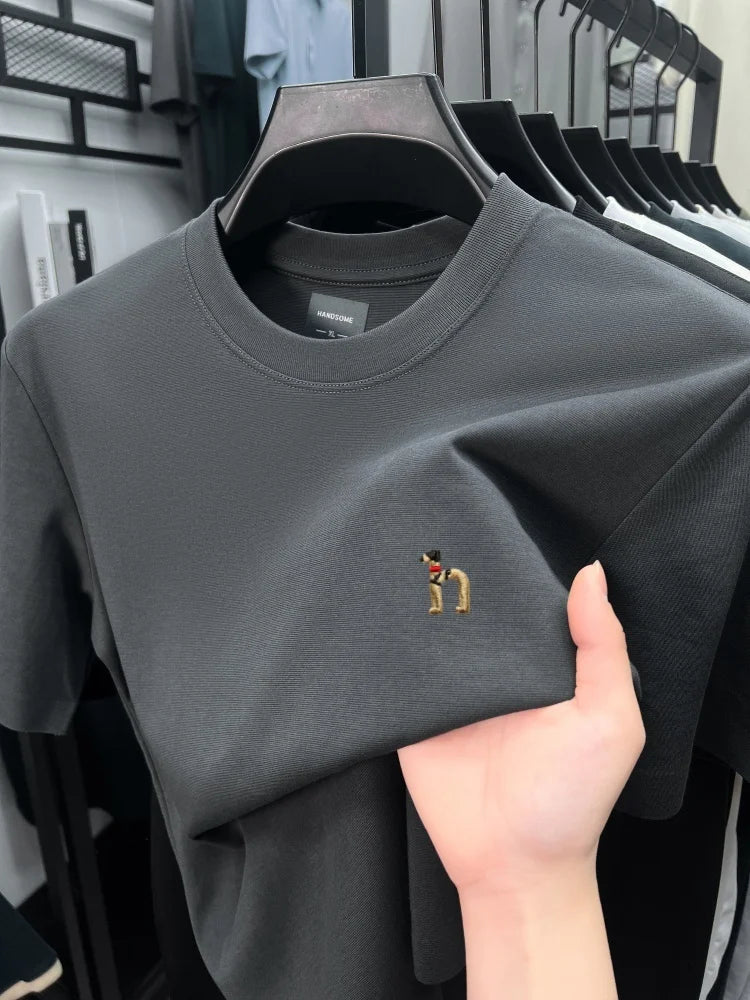 Luxury men's short sleeve T-shirt