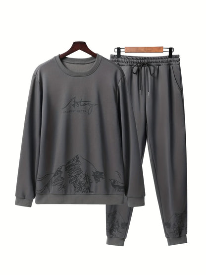 casual men's wear, paired with one set